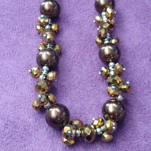 Brown Bead Necklace